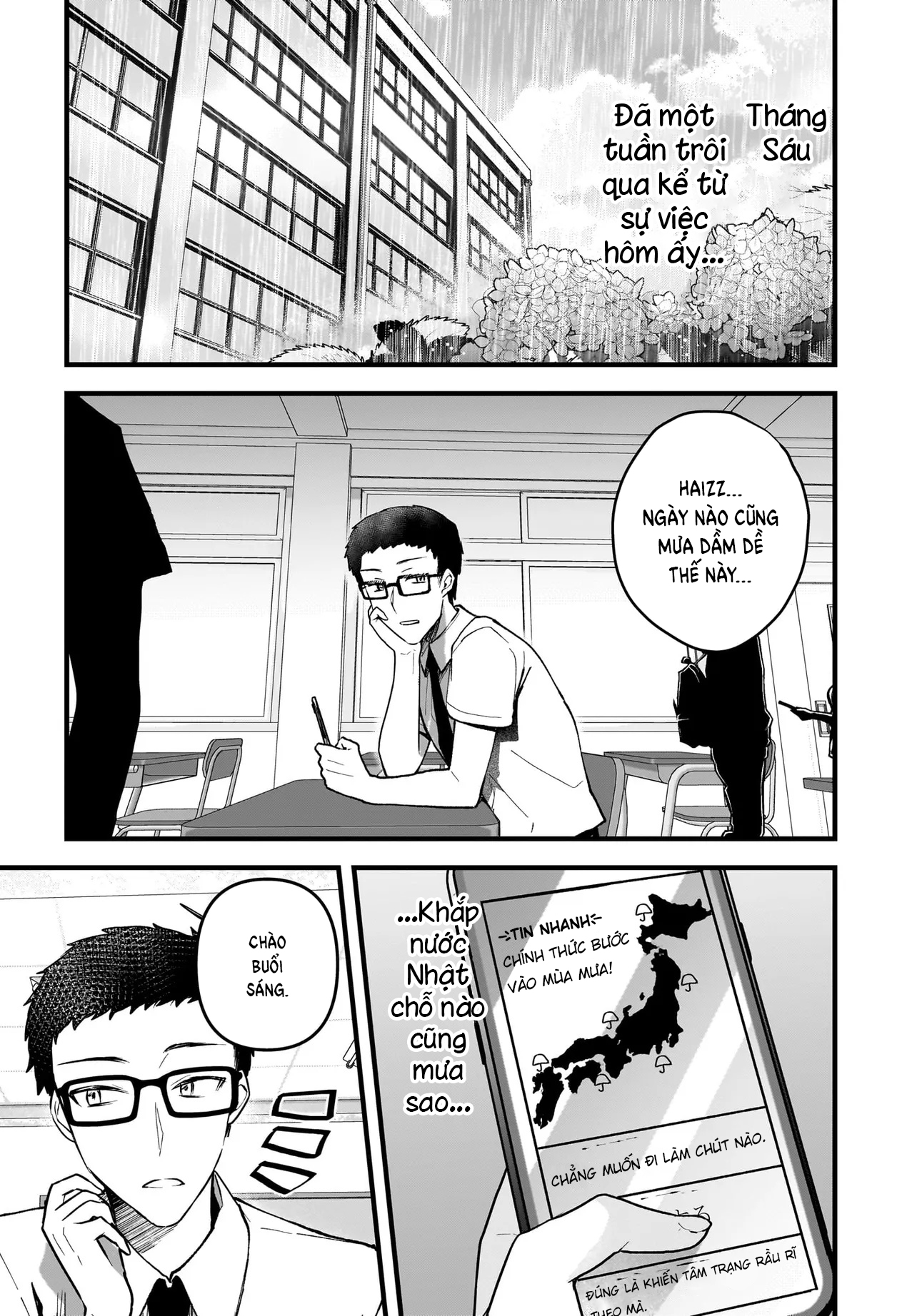 Chàng Mọt Sách và Gái Bán Quạt: Hóa ra 'tư liệu' tôi dùng mỗi đêm lại chính là của Hotgirl cùng lớp. Chapter 8.1 - 3